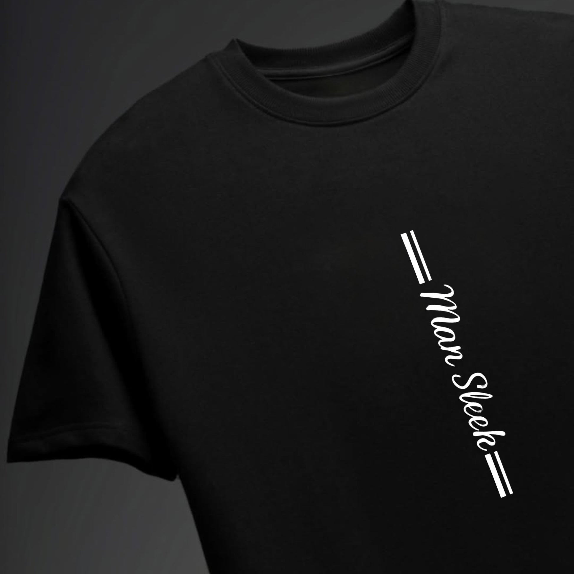 Men's Mansleek Printed Streetwear Oversized Tshirt