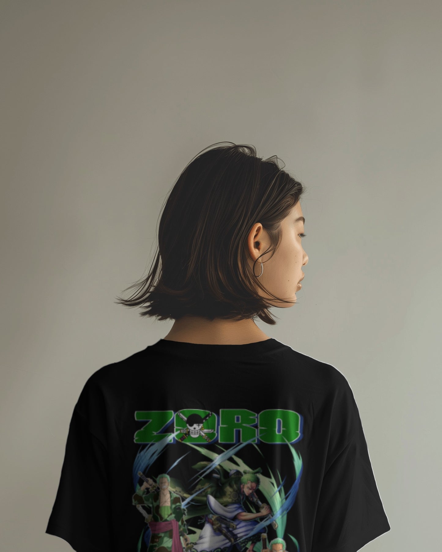 One Piece Zoro Women OverSized Tshirt