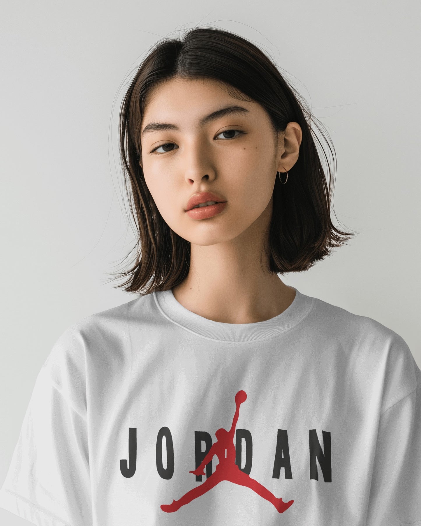 Women's Jordan Printed Over Sized Tshirt