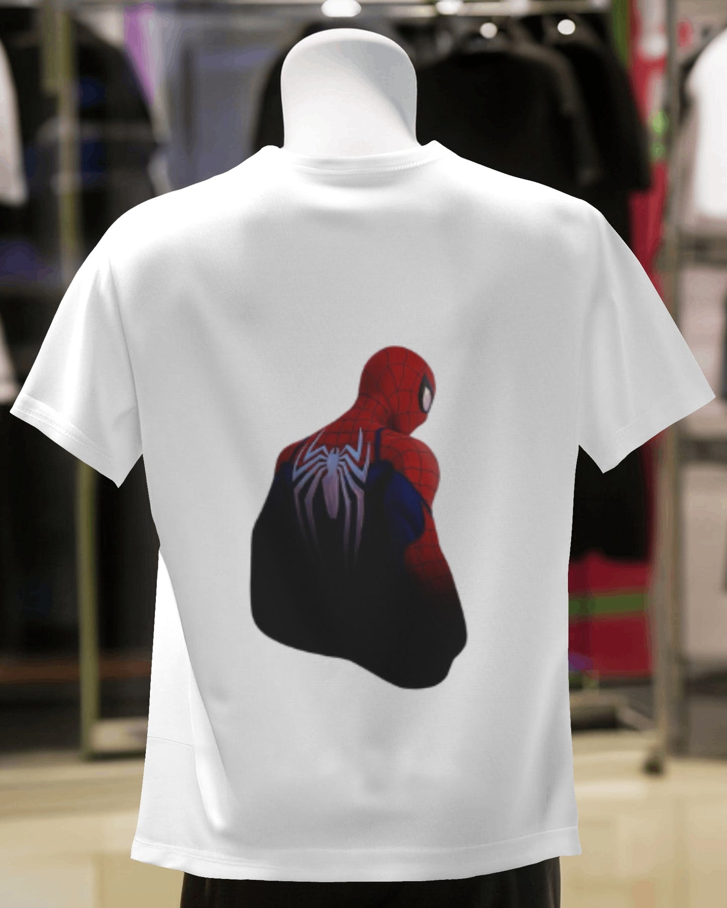 Men's Spider man Printed OverSized Tshirt