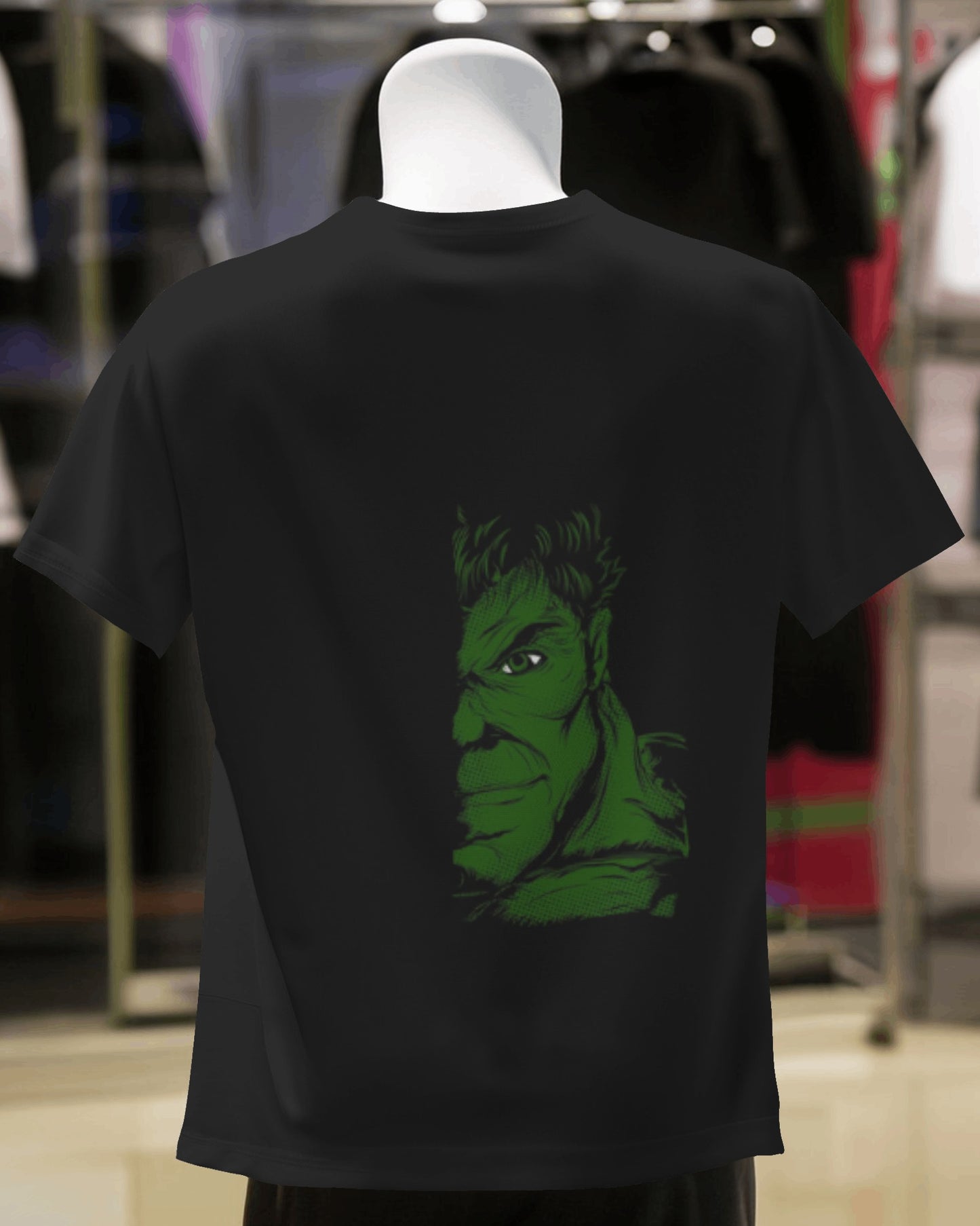 Men's Hulk Printed OverSized Tshirt