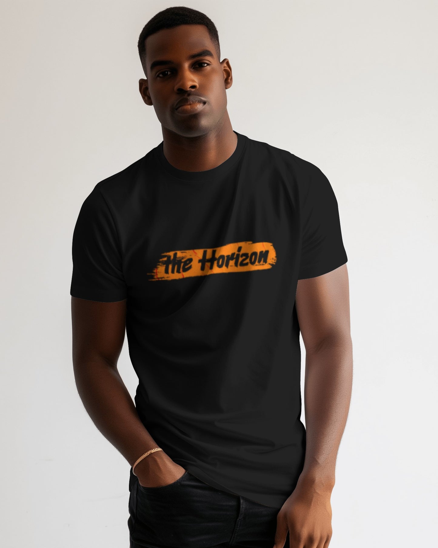 Men's Horizon Printed OverSized Tshirt