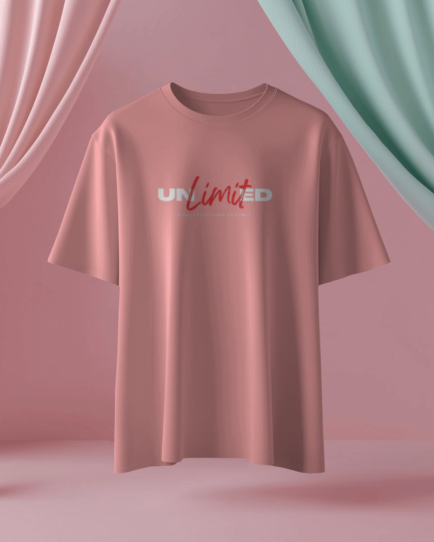 Women's Unlimited Printed OverSized Tshirt