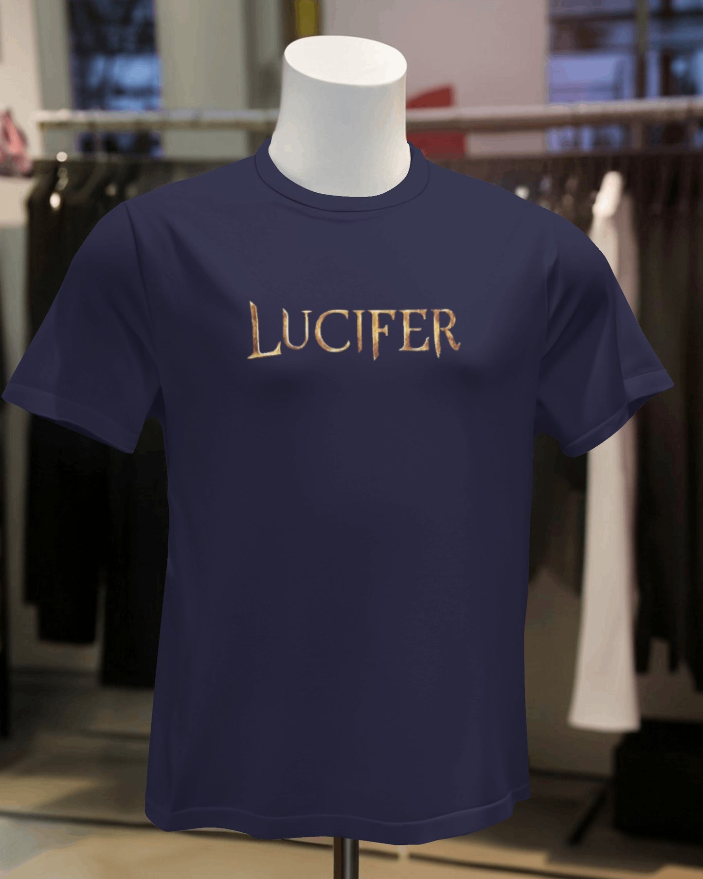 Men's Lucifer Printed Oversized Tshirt