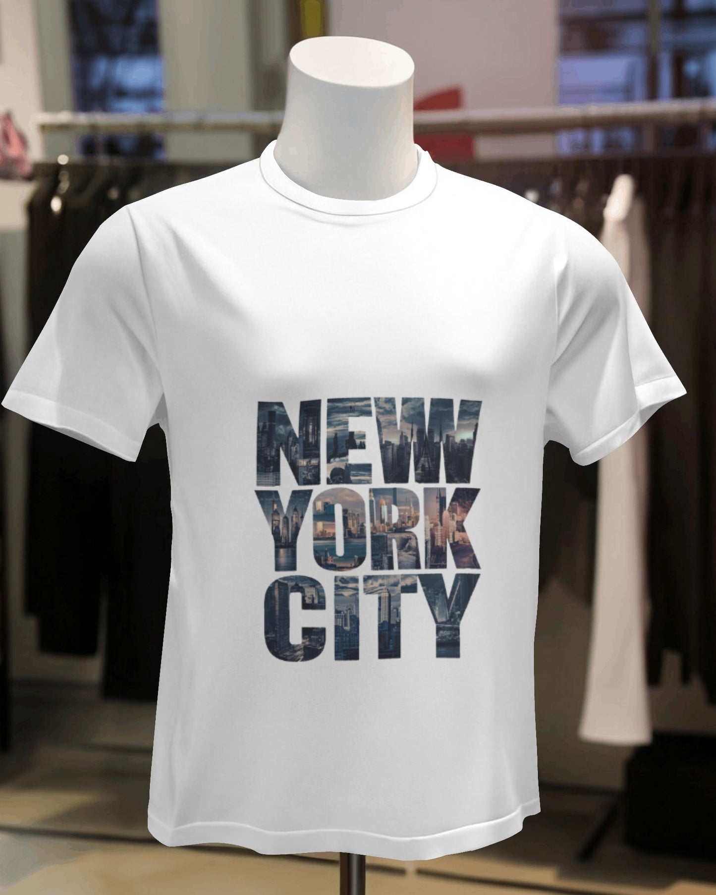 Men's NewYorkCity Printed OverSized Tshirt