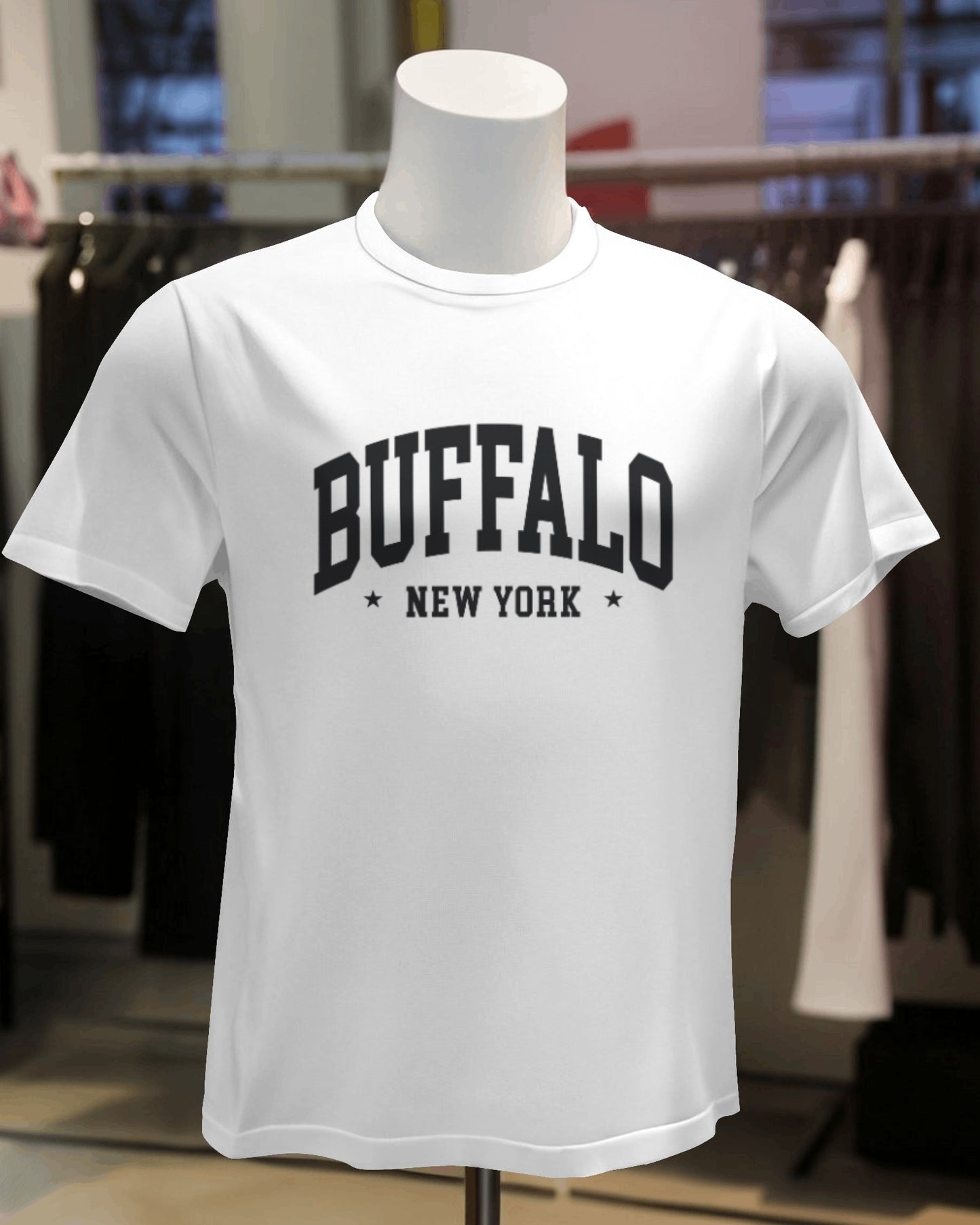 Men's Buffalo printed Oversized Tshirt